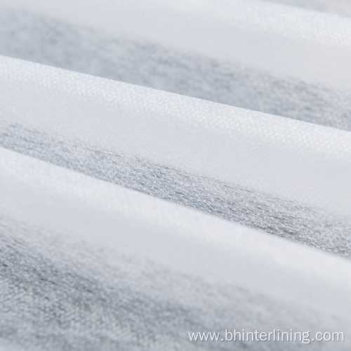 PES single dot good adhesion nonwoven cloth interlining